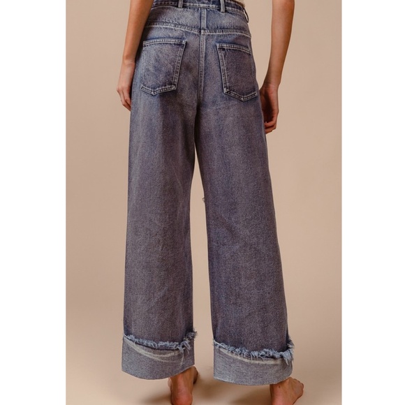 BiBi Star Patch Flare Jeans - Blue⭐️⭐️⭐️ - Picture 2 of 10